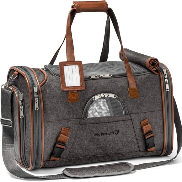 Mr. Peanut’s Gold Series Standard Size Airline Compliant Pet Carrier - Picture 8 of 9